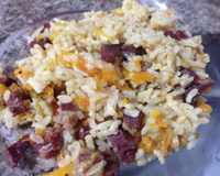 Arroz carreteiro integral