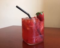 Caipiroska de morango