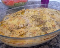 Filé de frango ao forno