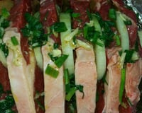 Filé de costela (entrecôte) no forno