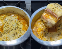 Fiz lasanha na panela de pressão e o resultado me surpreendeu: nunca mais compro pronta!