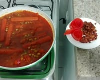 Molho de cachorro-quente caseiro