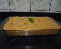 Risoto de frango simples