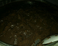 Bolo de chocolate com água