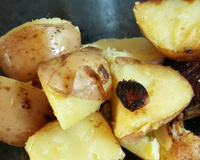 Batata na panela de pressão