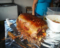 Costela desossada recheada