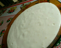 Delícia gelada de abacaxi