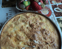 Torta de maçã em camadas