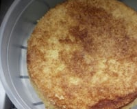 Bolo fofinho de fubá de microondas