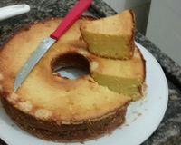 Bolo de milho no liquidificador