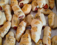 Cachorro quente assado