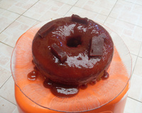 Bolo de fubá com goiabada