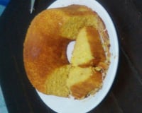 Bolo de milho de lata no liquidificador