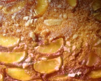 Torta de maçã caramelizada