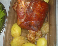 Eisbein - Joelho de porco com chucrute (Sauerkraut) - receita típica alemã