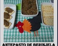 Antepasto de berinjela do Lúcio Cezar