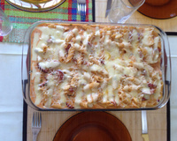 Macarrão de panela de pressão delícia