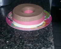 Pudim mousse napolitano