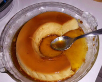 Pudim de leite em pó idêntico ao de leite condensado