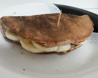 Panqueca proteica recheada (anabólica)