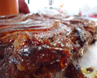 Bolo de banana caramelizada fácil