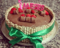 Bolo suflair sensação