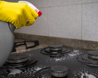 Aprendi a como fazer esse spray e agora meu fogão fica limpo o tempo todo