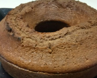 Bolo de aveia com chocolate