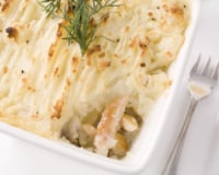 Escondidinho de bacalhau