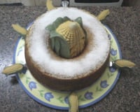 Bolo pamonha cremoso