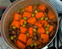 Carne seca com abóbora