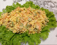 Salpicão de frios delicioso