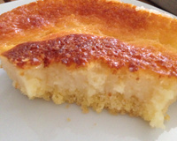 Bolo de fubá cremoso