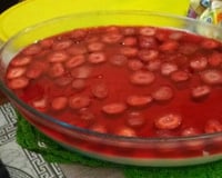 Sobremesa de morango