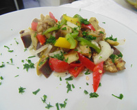 Salada de berinjelas ao forno