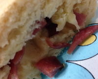 Pão de liquidificador recheado