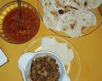 Pão de frigideira (pão ázimo - sem fermento)