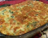 Torta de espinafre fit