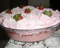 Sobremesa de morango