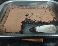 Brownie simples e com casquinha