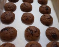 Cookies maravilhosos de chocolate