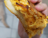 Torta de frango macia de batedeira