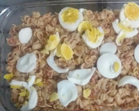 Macarrão com linguiça