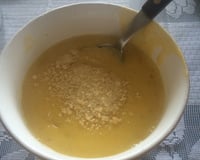 Caldo de mandioquinha (batata baroa) com calabresa