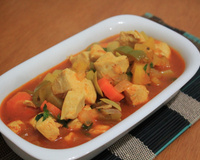 Frango com legumes da Megg