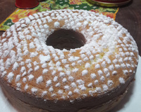 Pão-de-ló de fubá Sanclair