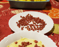 Creme de Cebola com Gorgonzola e Calabresa para Founde