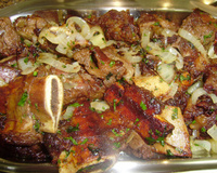 Costela bovina na pressão