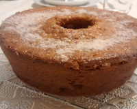 Bolo perfumado de banana e/ou maçã