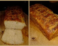 Pão de azeitona e alecrim